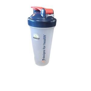 Designs for Health Shaker Blender Bottle 24 oz